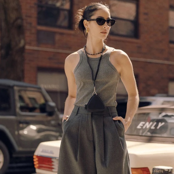 New Fall Grey Shorts - Picture 1 of 4